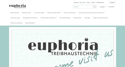 Desktop Screenshot of euphoria-shop.de